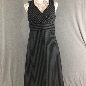 Loft Sleeveless Dress Striped Style 206225